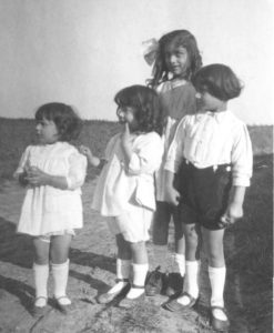 Khairunissa, Hidayat, Noor, and Vilayat. August 1921, Wissous, France