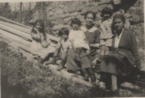 Noor, Vilayat, Khairunissa, Sakina, Hidayat, and Kismet. Summer 1922
