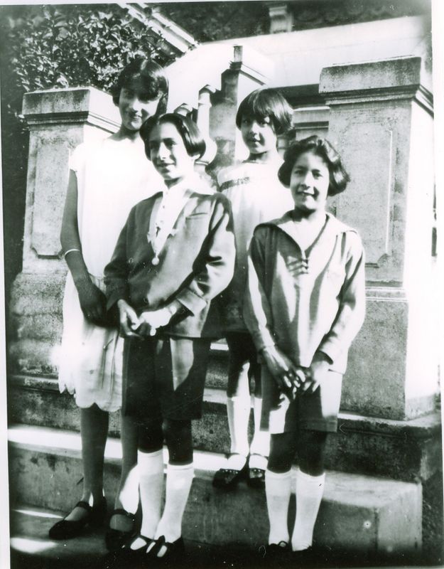 Noor, Vilayat, Khairunissa, and Hidayat. Summer, 1926